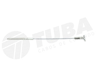 CABLES FRENO DE MANO LIVIANOS RENAULT LOGAN/SANDERO 04/..  CABLE ENSAMBLE FRONTAL-PALANCA - LARGO 232 MM_