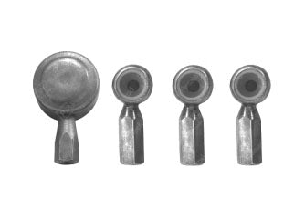 CABLES CAMBIOS - SELECTORA DE CAJA PESADOS FORD CARGO JUEGO DE 4 ROTULAS_