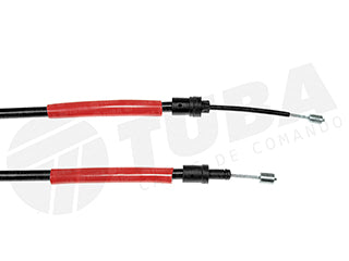 CABLES FRENO DE MANO LIVIANOS CITROEN XSARA/XSARA PICASSO FRENO TRASERO DERECHO A CAMPANA - LARGO 1890 MM9_