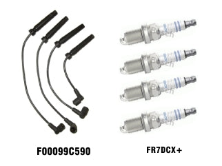 KIT CABLES + BUJIAS CHEVROLET AVEO 1.6 16V KIT CABLES Y BUJIAS_