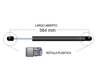 AMORTIGUADORES A GAS LIVIANOS MAQUINARIA AGRICOLA