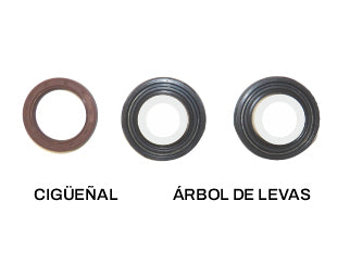 RETENES DE DISTRIBUCION KITS RENAULT 1.2 16V D4F RETENES CIGUENAL Y ARBOLES DE LEVAS_