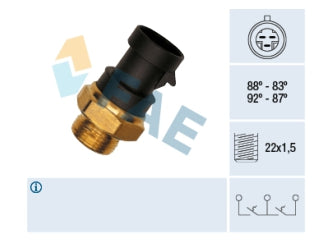 BULBOS TEMPERATURA ELECTROVENT PEUGEOT BOXER / FIAT UNO/FIORINO/PUNTO/STRADA/BRAVA/MAREA/DUCATO / CITROEN JUMPER_
