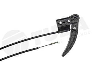 CABLES APERTURA CAPOT LIVIANOS VOLKSWAGEN GOL COM ALAVANCA 08/87...95PARATI COM ALAVANCA 08/87...95SAVEIRO COM ALAVANCA 08/87...9