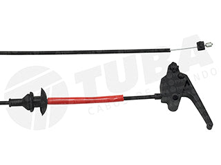 CABLES APERTURA CAPOT LIVIANOS PEUGEOT 206 LARGO 1890 MM_