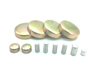 KIT TAPONES DE MOTOR KIT TAPONES DE MOTOR VOLKSWAGEN CARAT 1,6 - 1,8 - 12 PIEZAS HIERRO_