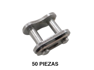 UNION DE CADENAS DE TRANSMISION MOTOS UNION DE CADENA 428H / HONDA BIZ 100/WAVE 100 / MOTOMEL BLITZ 110 / GILERA SMASH 110 - PACK X50