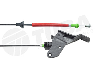 CABLES APERTURA CAPOT LIVIANOS FORD ECOSPORT 03/.. CON MANIJA - LARGO 1600 MM_