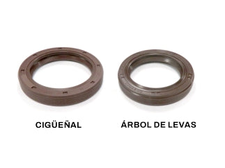RETENES DE DISTRIBUCION KITS RENAULT 1.6 8V K7M RETENES CIGUENAL Y ARBOL DE LEVAS_
