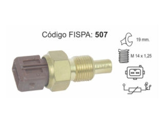 BULBOS TEMPERATURA DE AGUA PEUGEOT 106/306/405/406 PARTNER 1.4-1.6-1.8-2.0-1.9 D / CITROEN SAXO/XSARA/BERLINGO 2 PINES_