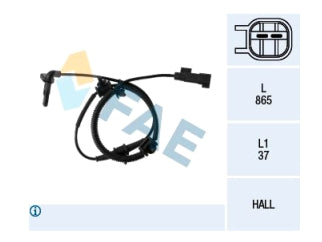 SENSORES DE ABS CHEVROLET CRUZE 1.8 DELANTERO AMBOS LADOS_