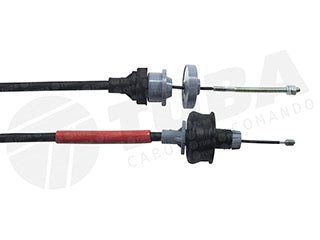 CABLES DE EMBRAGUE LIVIANOS PEUGEOT 206 MOTOR 1.1 / 1.3 / 1.6 CHASSI 9683/... - REGULAGEM MANUAL  // OEM adaptacion 2150AX - 963