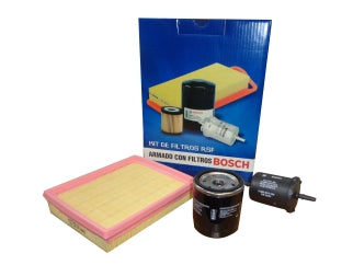 KIT FILTROS PEUGEOT 206 1.6I 8V XR, XS, XT TU5JP 99/.._