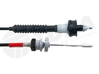 CABLES DE EMBRAGUE LIVIANOS PEUGEOT 206 MOTOR 1.4 8V CHASSI 10556/... - REGULAGEM AUTOMATICA 00...207 MOTOR 1.6 TU3AF / TU5JP4