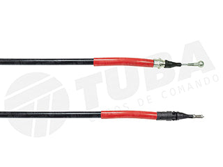 CABLES FRENO DE MANO LIVIANOS RENAULT MASTER TRASEIRO - MOTOR 2.5 D / 2.8 TDI - CHASSI LONGO 97... // OEM 8200021940 - 8200694128
