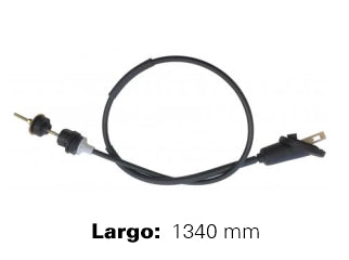 CABLES DE EMBRAGUE LIVIANOS PEUGEOT 106 / CITROEN SAXO 96/.. CAJA MA - SIN DH - REGULACION MANUAL - LARGO 1340 MM - FREMEC 3084_