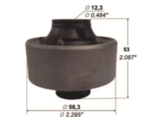 BUJES DE SUSPENSION LIVIANOS RENAULT KOLEOS / NISSAN X-TRAIL 07/.. BUJE DE PARRILLA DELANTERA PARTE TRASERA_