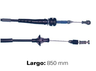 CABLES DE ACELERADOR LIVIANOS CHEVROLET S10/BLAZER 2.8 TD MAXION LARGO 850 MM_