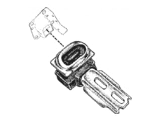 SOPORTES DE MOTOR PEUGEOT 208/2008 1.6 16V / CITROEN C3 1.6 16V-1.4 HDI 03/11 SOPORTE DE MOTOR LADO IZQUIERDO_