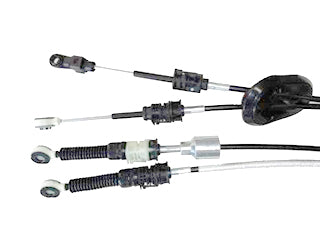 CABLES CAMBIOS - SELECTORA DE CAJA LIVIANOS RENAULT KWID 1.0 17/.. DOS CABLES UNIDOS CON GOMA - LARGO 1330 MM - FREMEC 4473_