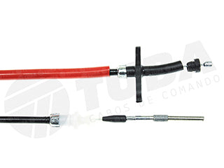 CABLES DE ACELERADOR PESADOS FORD F100/F1000 TD MWM REPOTENCIADO 95/.. LARGO 1530 MM_