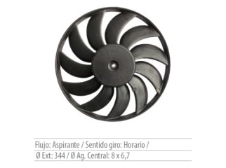 HELICES FORD ECOSPORT 1.6-2.0-1.4 TDCI-1.5 TDCI/FIESTA 1.6 99/02/FIESTA MAX 1.6 02/13/KA 1.0-1.3-1.6 C/AA_