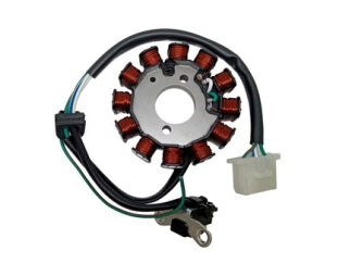 ESTATORES / BOBINAS MOTOS HONDA BIZ ARGENTINA 125 ESTATOR 12 POLOS CON CONEXION A MASA_