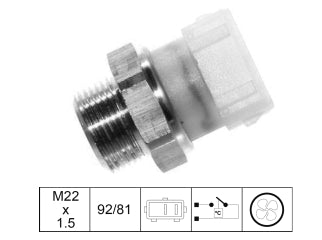 BULBOS TEMPERATURA ELECTROVENT VOLKSWAGEN GOL/SAVEIRO/POINTER / FORD ESCORT/ORION 1.8-2.0 TEMPERATURA 81/92_