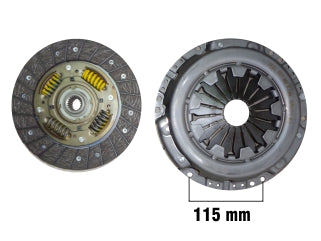 CONJUNTOS PLACA/DISCO EMBRAGUE CHERY FULLWIN 1.5 EMBUTIDO - DIAMETRO 200 MM - 20 ESTRIAS_