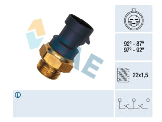 BULBOS TEMPERATURA ELECTROVENT FIAT PALIO/SIENA/UNO/PUNTO/STRADA/TIPO/FIORINO/BRAVA/MAREA / PEUGEOT BOXER / CITROEN JUMPER_
