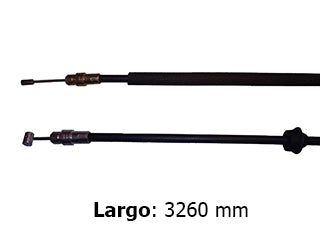 CABLES FRENO DE MANO PESADOS FORD F350/F4000 08/12 CABLE ENSAMBLE FRONTAL - LARGO 3260 MM_