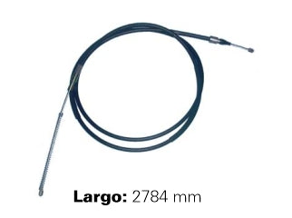 CABLES FRENO DE MANO LIVIANOS CHEVROLET S10/BLAZER 97/11 FRENO TRASERO DERECHO - LARGO 2784 MM - FREMEC 3058_