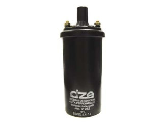 BOBINAS DE ENCENDIDO UNIVERSAL PARA VEHICULOS DE 12 VOLT CON ENCENDIDO A PLATINO Y RESISTOR EXTERNO_
