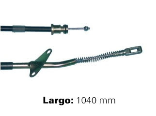 CABLES FRENO DE MANO PESADOS MERCEDES BENZ L709E/L710/L912 ../98 FRENO TRASERO IZQUIERDO - LARGO 1040 MM_