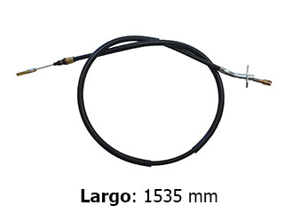 CABLES FRENO DE MANO LIVIANOS MERCEDES BENZ SPRINTER 408-411-413-414-416 CDI DUAL - FRENO TRASERO IZQUIERDO A DISCO-LARGO 1535 MM
