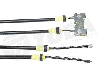 CABLES FRENO DE MANO LIVIANOS FORD ECOSPORT TRASEIRO 01/03...08/06FIESTA HATCH - TRASEIRO 04/02...08/06FIESTA SEDAN - TRASEIRO 0
