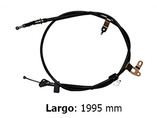 CABLES FRENO DE MANO LIVIANOS TOYOTA COROLLA 14/.. FRENO TRASERO DERECHO - LARGO 1995 MM_