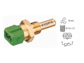 BULBOS TEMPERATURA DE AGUA PEUGEOT 106/206/306 1.4-1.6/PARTNER 1.4 / CITROEN SAXO/XSARA 1.4-1.6/XSARA PICASSO 1.6 VERDE_