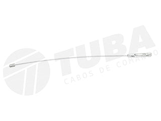 CABLES FRENO DE MANO LIVIANOS CHEVROLET S10/BLAZER 97/.. FRENO LIBERACION CABINA DOBLE - LARGO 343 MM_