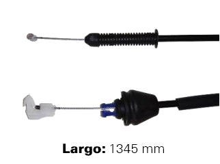 CABLES DE ACELERADOR LIVIANOS RENAULT CLIO II 1.6 16V 99/.. LARGO 1345 MM_
