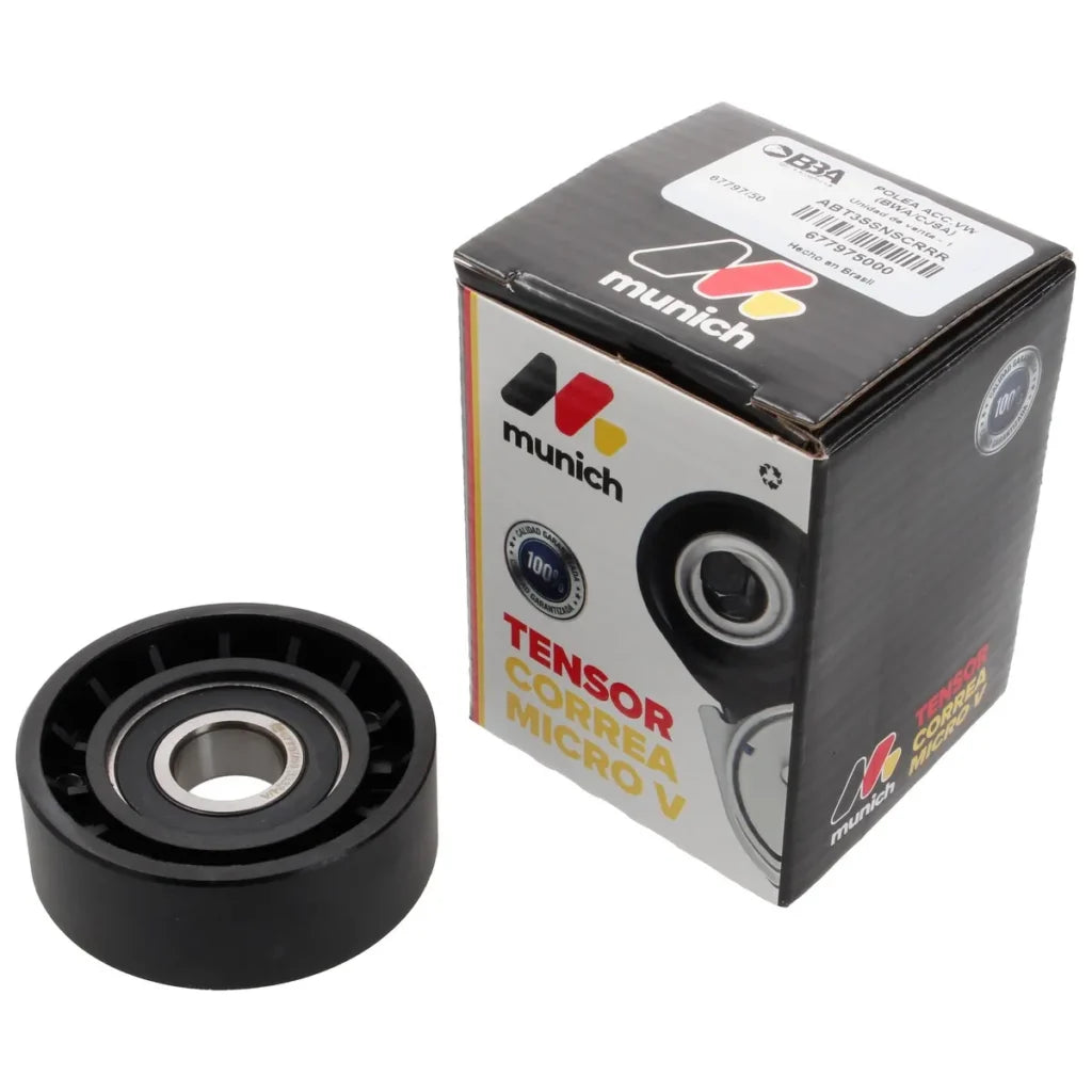POLEA ACCESORIOS MUNICH VW (BWA/CJSA) (POLY V - MICRO V) - AUDI A3 / VOLKSWAGEN CROSSFOX G1 / VOLKSWAGEN PASSAT B6