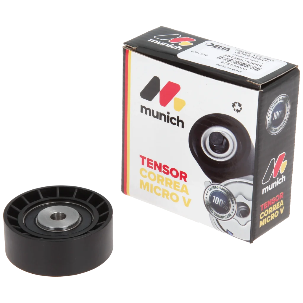 POLEA ACCESORIOS MUNICH REN.(D7F/C3G/D4F) (POLY V - MICRO V) - PEUGEOT 206 F1 / RENAULT CLIO II / RENAULT KANGOO F1 Y 1 MÁS
