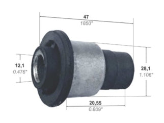 BUJES DE SUSPENSION LIVIANOS RENAULT MEGANE II / NISSAN TIIDA/NOTE BUJE BRAZO TENSOR DELANTERO_