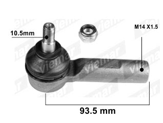 EXTREMOS DE DIRECCION LIVIANOS CHEVROLET MONTANA 2011/