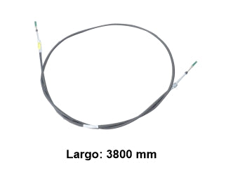 CABLES CAMBIOS - SELECTORA DE CAJA PESADOS FORD CARGO 3132/1932/2632/1933/3133 11/.. SIN ROTULAS LARGO 3800 MM_