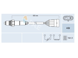 SONDAS LAMBDA FIAT PALIO/SIENA 1.6 16V 96/../PUNTO 1.8/STILO 1.8 16V_
