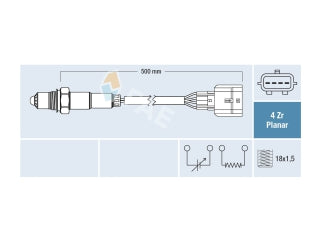 SONDAS LAMBDA RENAULT DUSTER 1.6 16V 11/.. /FLUENCE 1.6 16V 13/.. /SANDERO 1.6 16V 10/../CLIO 1.2 16V 08/.. LARGO: