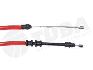 CABLES FRENO DE MANO LIVIANOS RENAULT KANGOO 98/.. FRENO TRASERO IZQUIERDO A CAMPANA - LARGO 1460 MM_