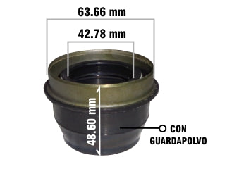 RETENES DIFERENCIAL Y CAJA LIVIANOS DODGE-NBR-42.78X63.66X48.60-A 041-L_