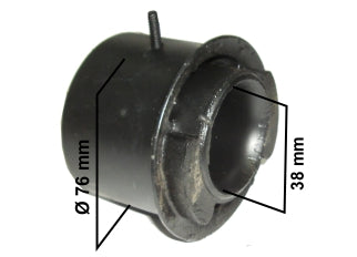 SOPORTES DE MOTOR FORD F14000 MWM / VW 12140 SOPORTE TRASERO DE MOTOR LADO CAJA - CON LOCALIZADOR - MARCA AMARILLA_